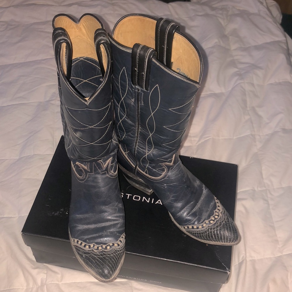 Vintage Tony Lama Urban Cowboy Style Boots❗️🤠🎶🥰 Women’s or Girls Sz. 6 (?) N